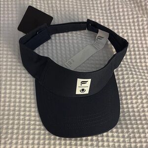 Fabletics Navy Visor with Logo